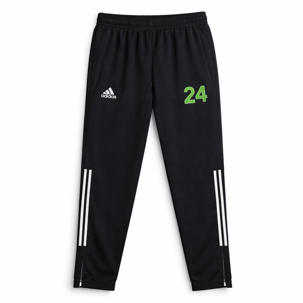 Adidas GF8190‎ Black Rink Suit Track Pants Joggers Unisex S Fits Women XS–S